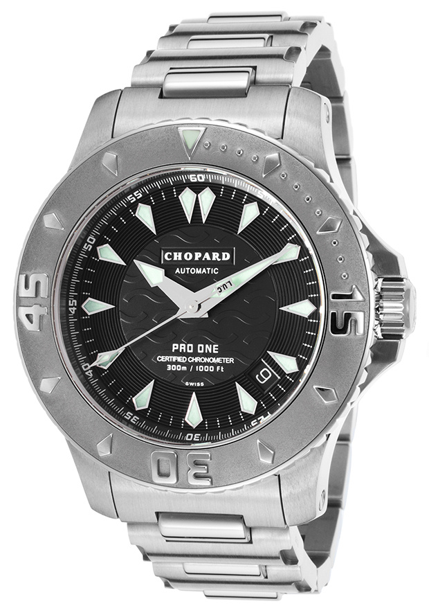 Chopard 萧邦 Pro One系列 158912-3001 男款机械表 42mm 黑色 银色 不锈钢