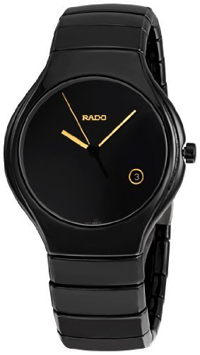 已经陪伴我(真人兽)一周年的手表(男表女带)：Rado 雷达 真系列 R27653172 腕表