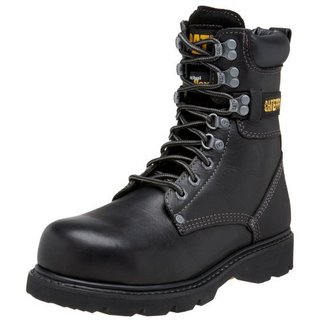 CAT 卡特彼勒 Indiana Steel Toe Boot 8英寸 男士工装靴 Black 7