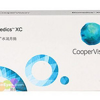 CooperVision 库博 依视明 Biomedics XC水润月抛 隐形眼镜 6片装