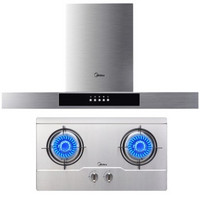 Midea 美的 DT310+QL303 直吸烟机配不锈钢灶 烟灶套餐