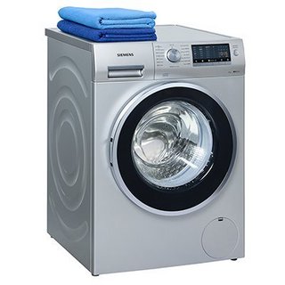 SIEMENS 西门子 3D变速节能系列 WM14S4670W 滚筒洗衣机 8kg 缎光银