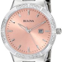 BULOVA 宝路华 96R175 Diamond Set Case 女士时装腕表