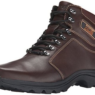 ROCKPORT 乐步 Elkhart 男士雪地靴 深褐色/黑色 10.5