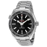 OMEGA 欧米茄 Seamaster海马系列 232.30.42.21.01.001 男士机械手表 45.5mm 黑盘 银色不锈钢表带 圆形