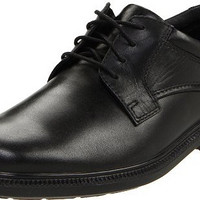 Hush Puppies 暇步士 Strategy Oxford 男士正装皮鞋 Black Leather 7