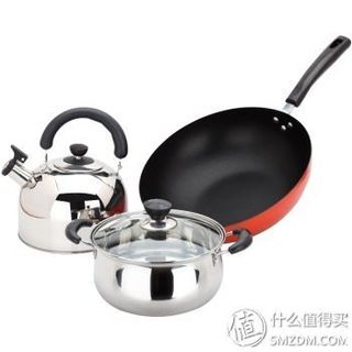MAXCOOK 美厨 MCSH-03 食尚三件套 锅组