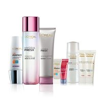 L'OREAL PARISL‘OREAL PARIS 巴黎欧莱雅 清润保湿 防晒 护肤 套装