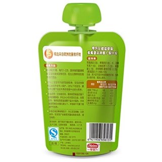 Heinz 亨氏 乐维滋果汁泥 苹果香橙(120g*24袋)