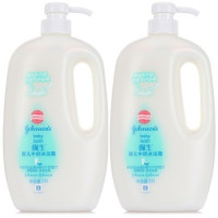 Johnson's baby 强生 婴儿牛奶沐浴露 1L*2 *2件
