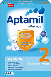 Aptamil 爱他美 Pronutra 婴儿奶粉 2段（1.2kg×3盒）
