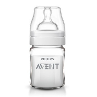 PHILIPS 飞利浦 AVENT 新安怡 SCF647/57 经典系列 宽口径玻璃奶瓶套装（240ml+150ml）