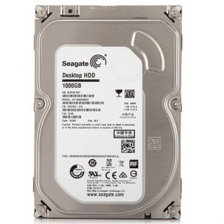 SEAGATE 希捷 Desktop HDD系列 3.5英寸台式机硬盘 1TB 64MB(7200rpm、PMR)ST1000DM003