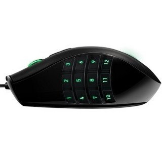 RAZER 雷蛇 那伽梵蛇 Naga 2012升级版 有线鼠标 5600DPI 黑色