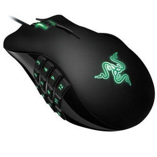 RAZER 雷蛇 那伽梵蛇 Naga 2012升级版 有线鼠标 5600DPI 黑色