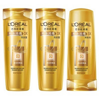 L‘OREAL PARIS 巴黎欧莱雅 精油润养洗发露套装 （洗发露 400ml*2+润发乳 400ml） 