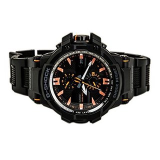 CASIO 卡西欧 G-SHOCK系列 GWA1000FC-1A4 男士太阳能手表 52mm 黑盘 黑色树脂带 圆形