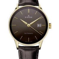 EDOX 依度 Les Vauberts 系列 70172-37JG-GID 男款时装腕表