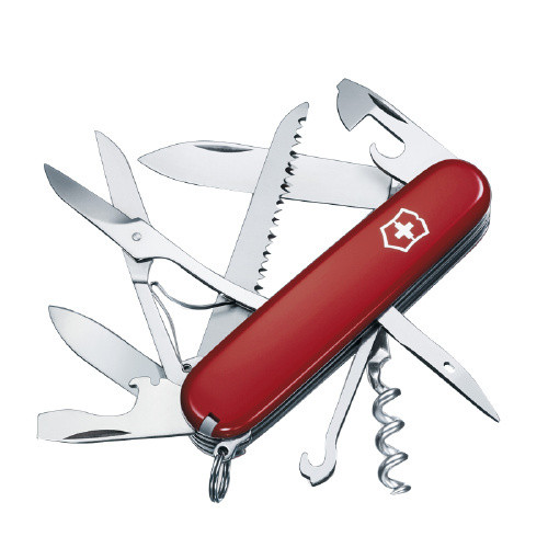 #原创新人#EDC好物：VICTORINOX 维氏  瑞士军刀 银透攀登者