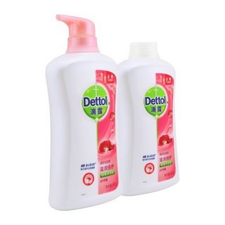 Dettol 滴露 滋润倍护健康沐浴露 650g+无按压泵650g