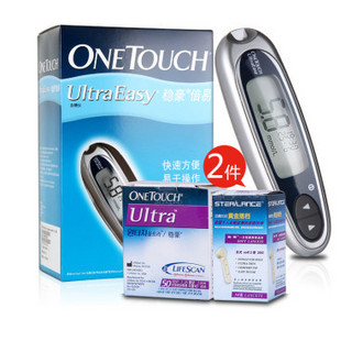 强生 ONETOUCH UltraEasy 稳豪倍易型 血糖仪（100片试纸+100支针）