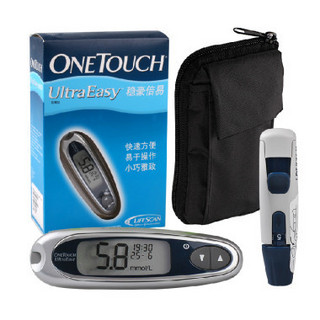强生 ONETOUCH UltraEasy 稳豪倍易型 血糖仪（100片试纸+100支针）