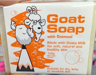 Goat Soap 澳洲天然羊奶手工皂 燕麦味 100g