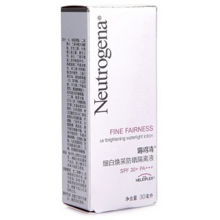 Neutrogena 露得清 细白焕采防晒隔离液 30ml