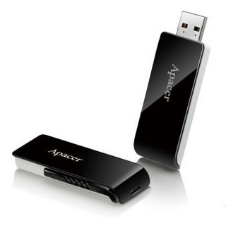 Apacer 宇瞻 赛车碟 AH350 U盘（16GB、USB3.0）