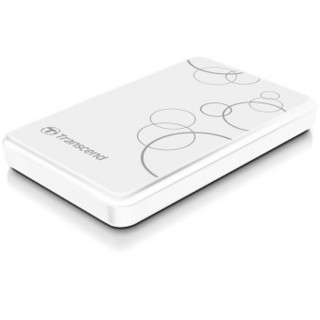 Transcend 创见 StoreJet 25A3W 白马王子系列 USB3.0 1TB 移动硬盘