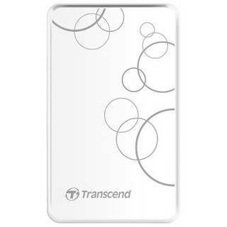 Transcend 创见 StoreJet 25A3W 白马王子系列 USB3.0 1TB 移动硬盘