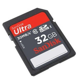 SanDisk 闪迪 Ultra 至尊高速 SDHC存储卡（32GB、Class 10）