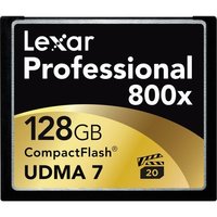 Lexar 雷克沙 Professional 800x 128GB CF存储卡 