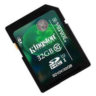 Kingston 金士顿 SD10V SDHC存储卡（32GB、Class10）