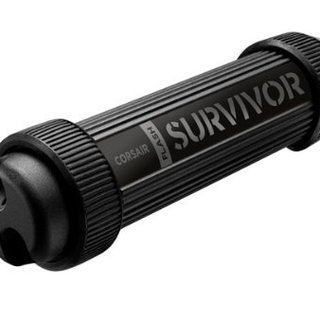 CORSAIR 海盗船 Flash Survivor Stealth U盘（64GB、USB3.0）