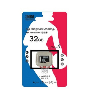 NBA microSDHC存储卡（32GB、Class10）