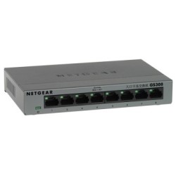  NETGEAR 美国网件 GS308 八口千兆 桌面型交换机