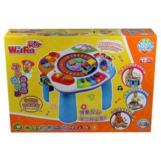 WinFun 英纷 益智玩具 0801-B3 婴幼字母乐园学习桌