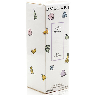 BVLGARI 宝格丽 PETITS ET MAMANS系列 甜蜜宝贝香水礼盒 (淡香水EDT100ml+身体乳液75ml+化妆包)