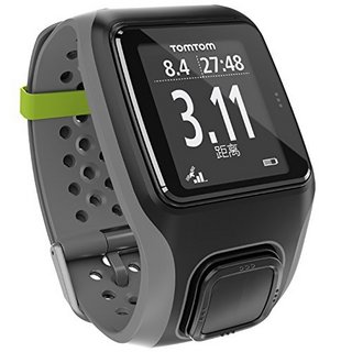 TomTom Berlin GPS运动腕表 灰色 （双定位系统，50米防，全中文）