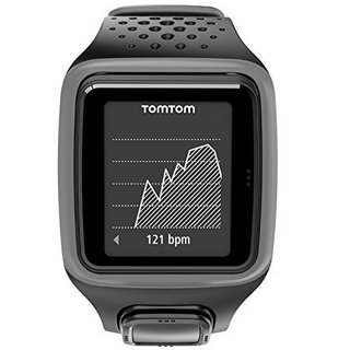 TomTom Berlin GPS运动腕表 灰色 （双定位系统，50米防，全中文）