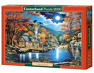 Castorland 巧思 湖边月色 200504 进口拼图 （2000片）