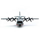  11日0点开抢：True Heroes AB-115 Shark Plane c130 大力神运输机模型　