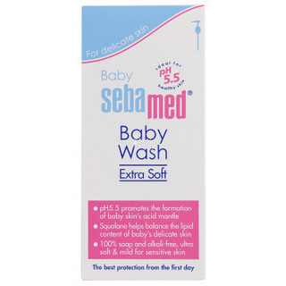 Sebamed 施巴 婴儿洁肤浴露 （400ml*2瓶）