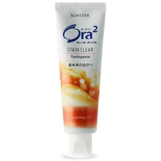 Ora2 皓乐齿 亮白净色牙膏 玫瑰果香 140g*2