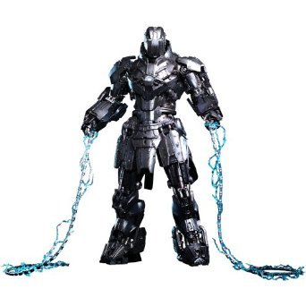 hottoys16钢铁侠2合金压铸丧鞭20鞭锁