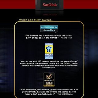 /闪迪 Sandisk  Extreme PRO 至尊超极速 固态硬盘 960GB