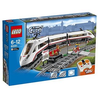 LEGO 乐高 城市系列 60051 高速客运列车 610粒