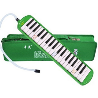 奇美 QM37A 37键小天才绿色口风琴