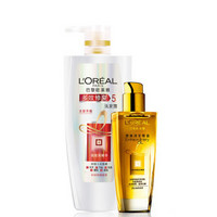 L‘OREAL PARIS 巴黎欧莱雅 多效修复洗发露套装 （洗发露 700ml+精油 100ml） 